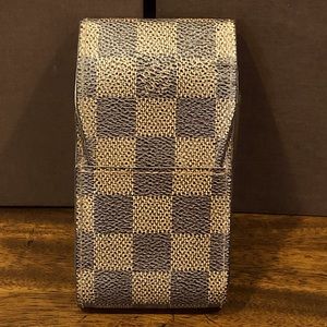LOUIS VUITTON LV Damier Ebene Cigarette Accessory Case CT0093 France